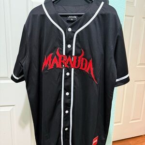Marauda Black and Red Men's Jersey
